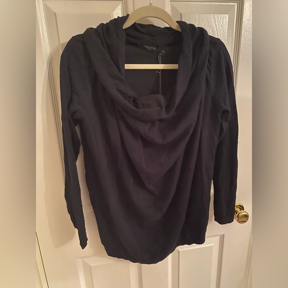 NWT AllSaints Remmy Cowl Neck Sweater - Picture 4 of 11